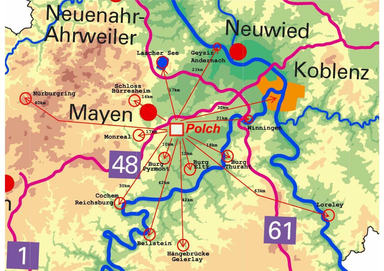 Fewo-Luxsus Polch المظهر الخارجي الصورة